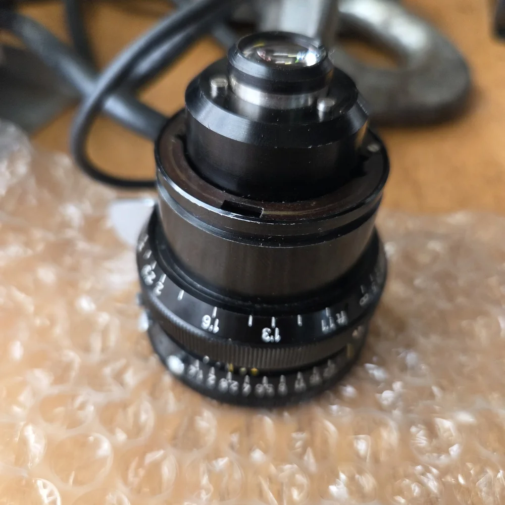 Premium Black Camera Lens for Precision Photography